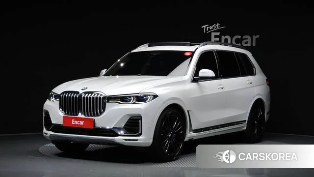 BMW X7 (G07) 2020 Белый из Кореи