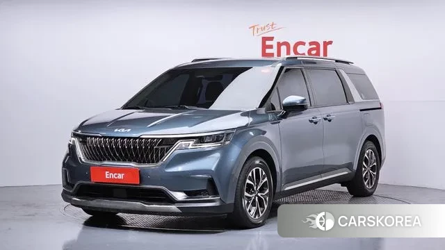 Kia Carnival 4th generation 2021 Синий нефрит из Кореи