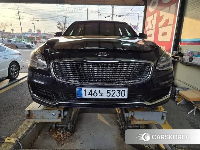 Kia More K9 2021 Синий из Кореи