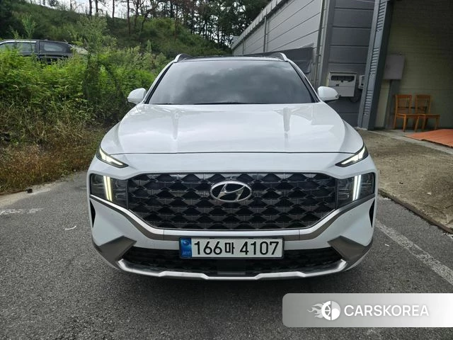Hyundai The New Santa Fe 2023 Белый из Кореи