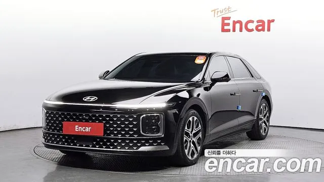 Hyundai Grandeur Hybrid (GN7) 2024 Черный из Кореи