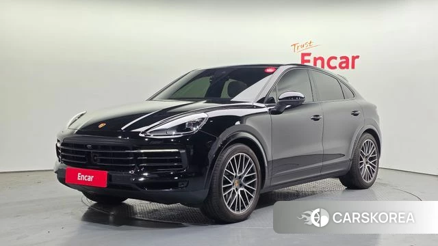 Porsche Cayenne (PO536) 2022 Черный из Кореи