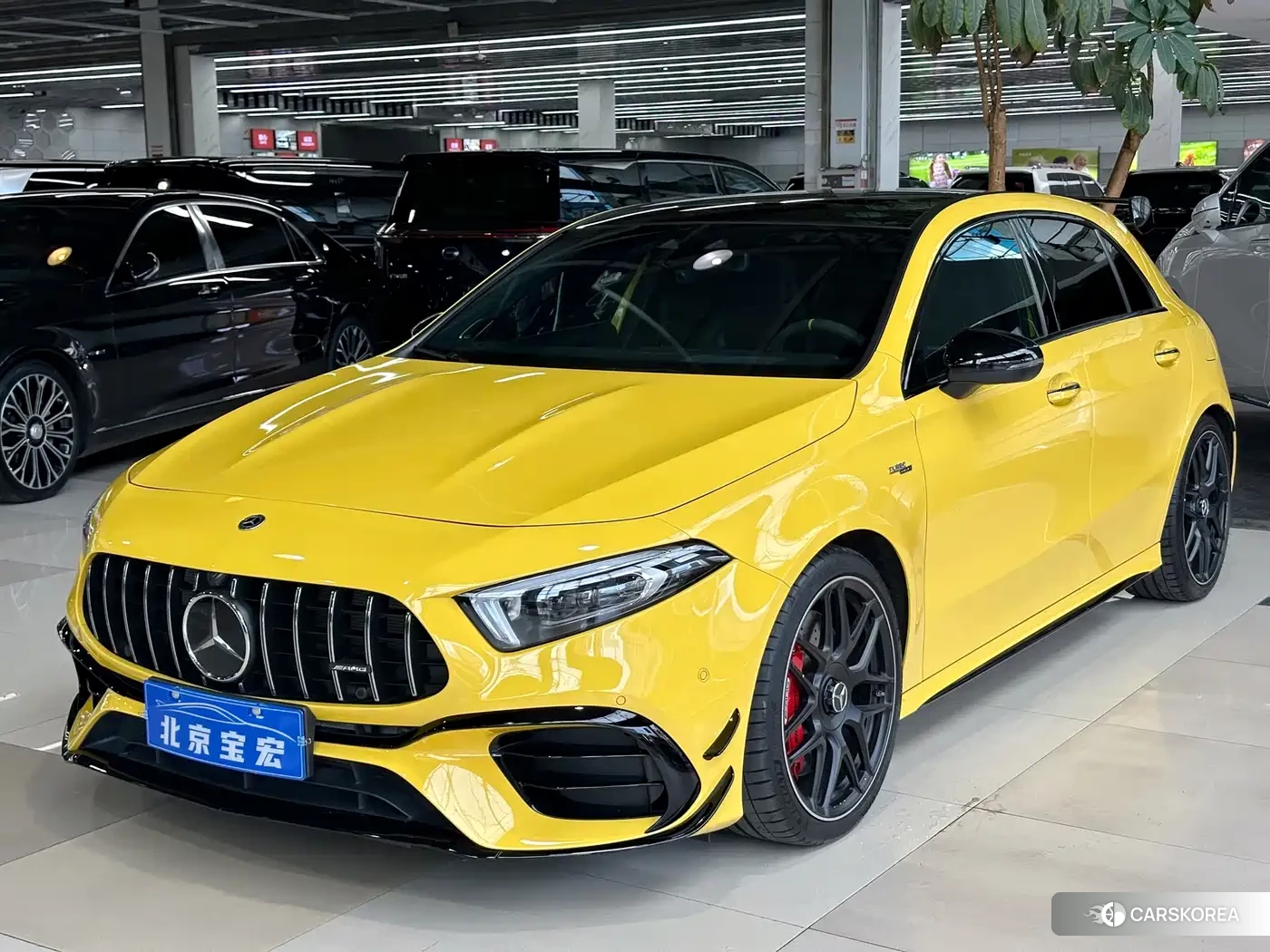 Mercedes-Benz A-class AMG (imported) 2023 Yellow/orange из Китая
