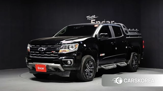 Chevrolet (GM Daewoo) Real New Colorado 2022 Черный из Кореи