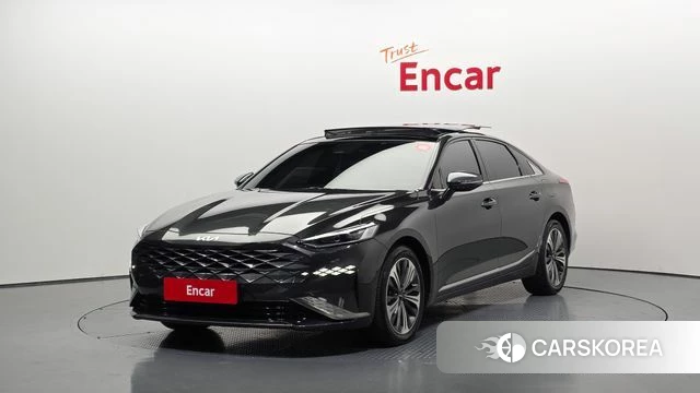 Kia K8 Hybrid 2022 Серый из Кореи