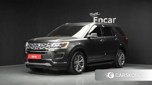 Ford Explorer 2018 Серый из Кореи