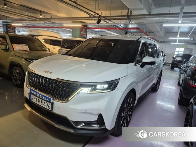 Kia Carnival 4th generation 2022 Белый из Кореи