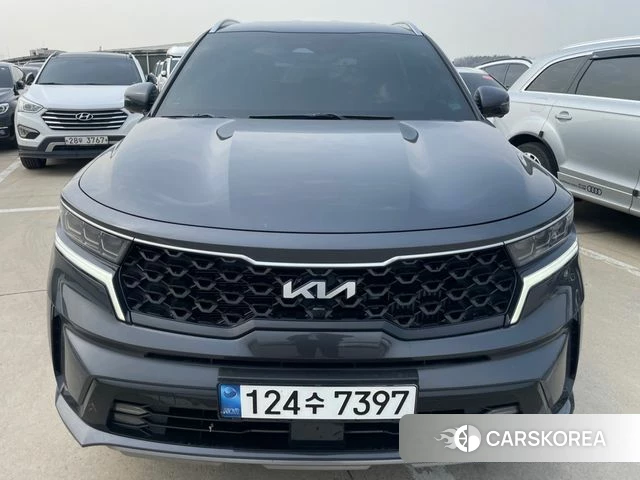 Kia Sorento 4th Generation 2021 Серый из Кореи