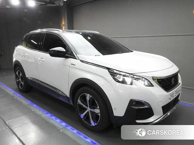 Peugeot 3008 second generation 2019 Белый из Кореи