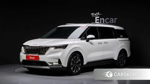 Kia Carnival 4th generation 2023 Белый из Кореи