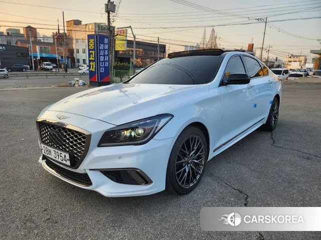 Genesis G80 2018 Белый из Кореи