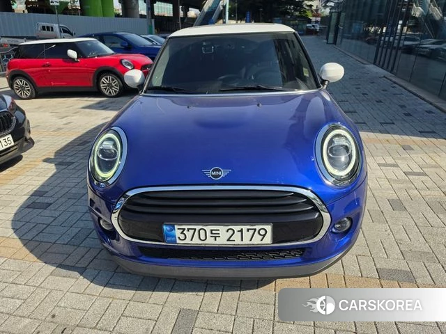 Mini Cooper 2021 Синий из Кореи