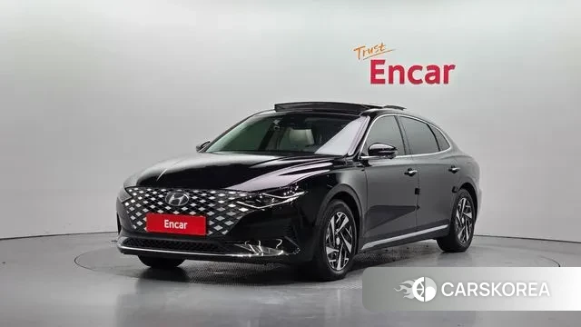 Hyundai The New Grandeur IG Hybrid 2022 Черный из Кореи