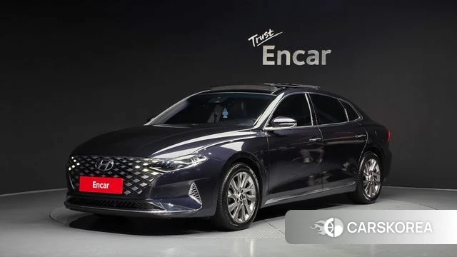 Hyundai The New Grandeur IG Hybrid 2021 Синий из Кореи