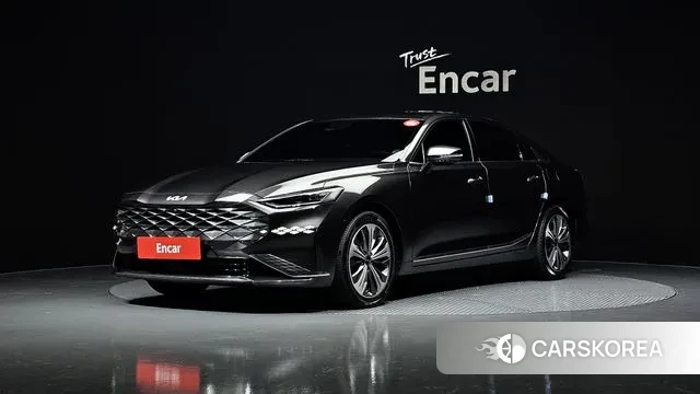 Kia K8 Hybrid 2021 Серый из Кореи