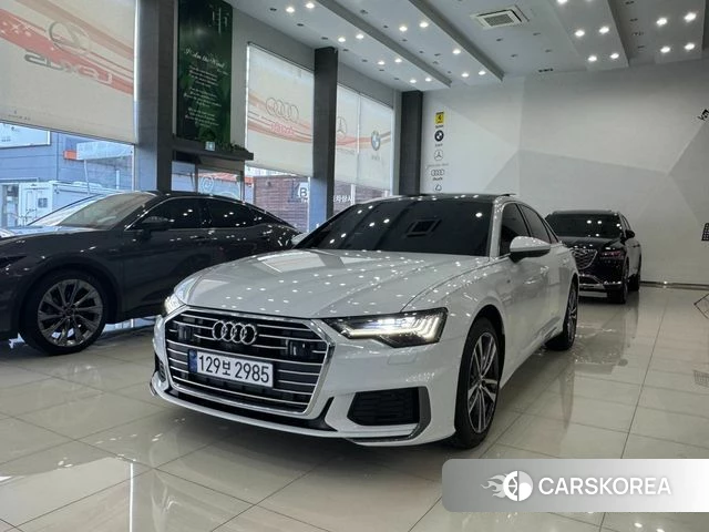 Audi A6 (C8) 2023 Белый из Кореи