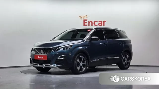 Peugeot 5008 second generation 2018 Синий из Кореи