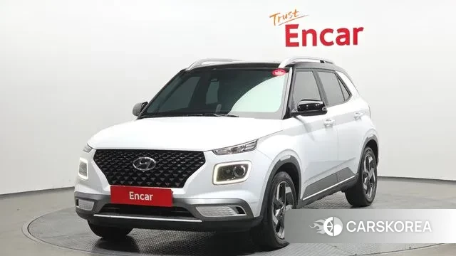 Hyundai Venue 2021 Белый из Кореи