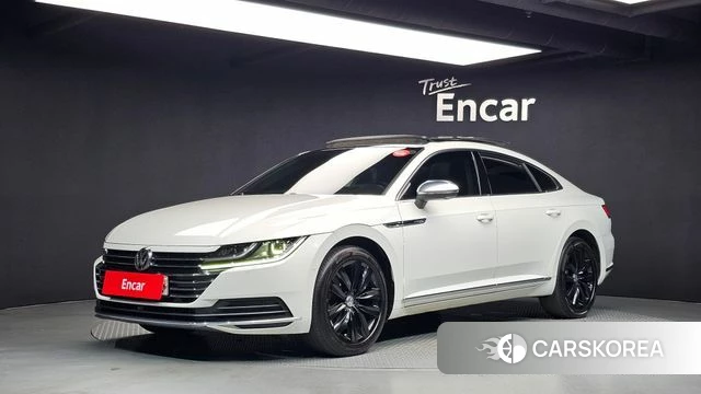 Volkswagen Arteon 2019 Белый из Кореи