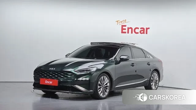 Kia K8 2022 Темно-зеленый из Кореи