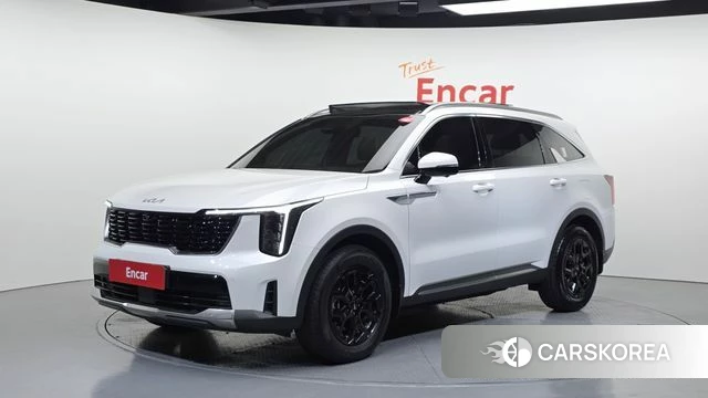 Kia The New Sorento 4th Generation 2024 Белый из Кореи