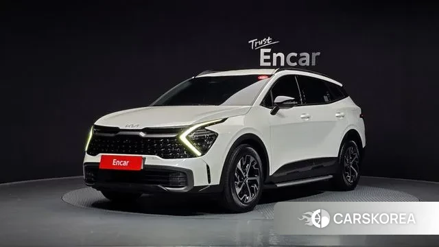 Kia Sportage 5th Generation Hybrid 2023 Белый из Кореи