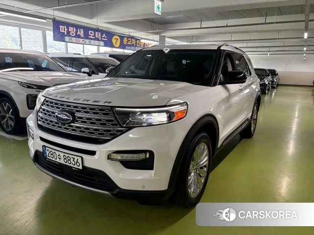 Ford Explorer 6th Generation 2020 Белый из Кореи