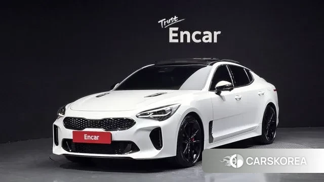 Kia Stinger Meister 2022 Белый из Кореи
