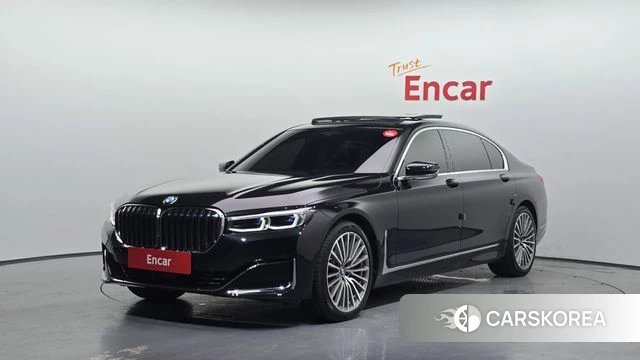 BMW 7 Series (G11) 2020 Черный из Кореи