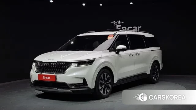 Kia Carnival 4th generation 2023 Белый из Кореи