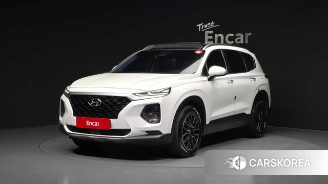 Hyundai Santa Fe TM 2018 Белый из Кореи