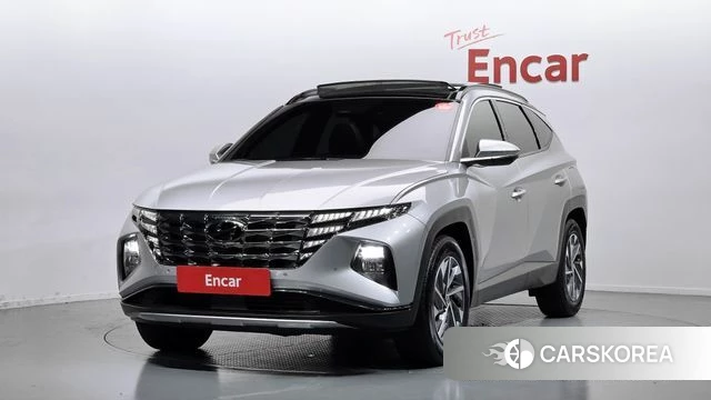 Hyundai Tucson Hybrid (NX4) 2021 Серебряный из Кореи