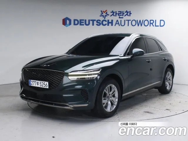 Genesis GV70 2021 Темно-зеленый из Кореи
