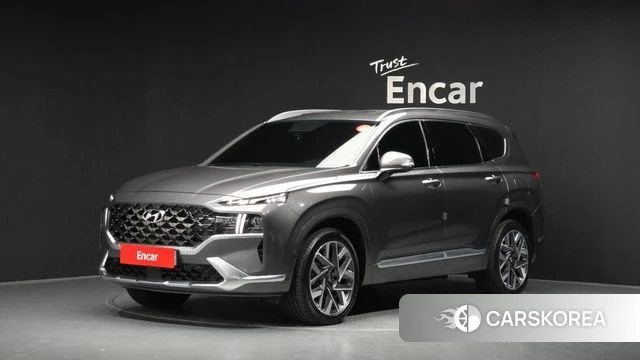 Hyundai The New Santa Fe 2020 Серый из Кореи