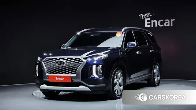 Hyundai Palisade 2021 Синий из Кореи