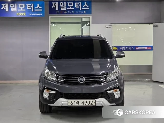 Ssangyong New Style Korando C 2018 Серый из Кореи