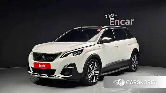 Peugeot 5008 second generation 2018 Белый из Кореи