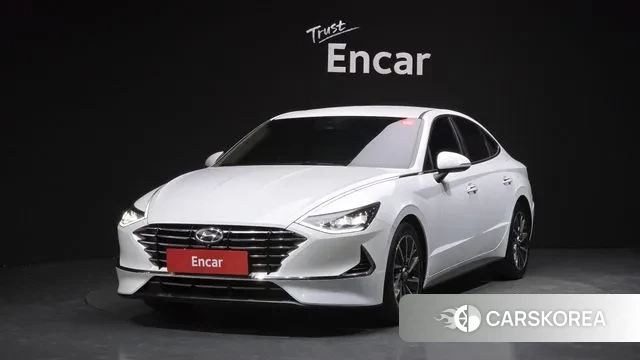 Hyundai Sonata (DN8) 2019 Белый из Кореи