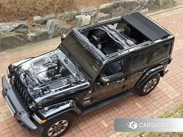 Jeep Wrangler (JL) 2022 Черный из Кореи