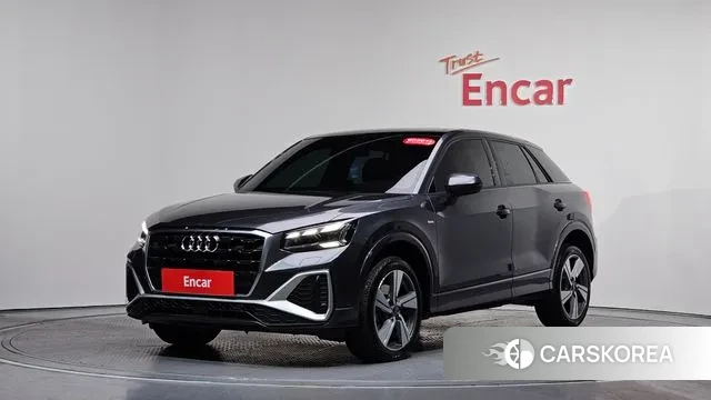 Audi Q2 2023 Серый из Кореи