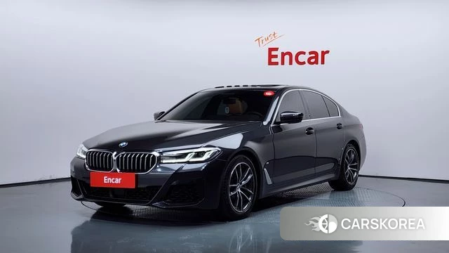 BMW 5 Series (G30) 2023 Черный из Кореи