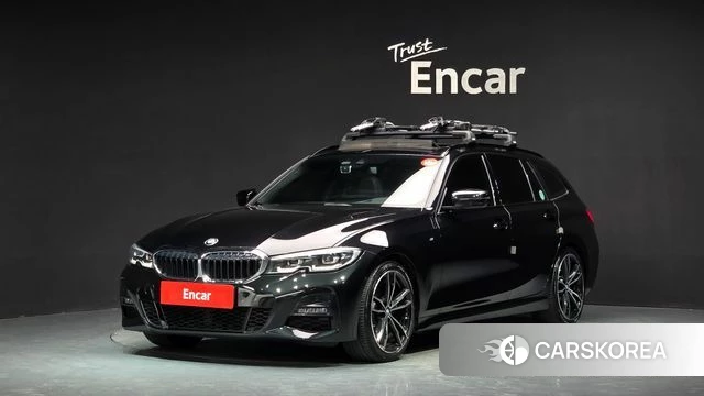 BMW 3 Series (G20) 2021 Черный из Кореи