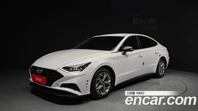 Hyundai Sonata (DN8) 2021 Белый из Кореи