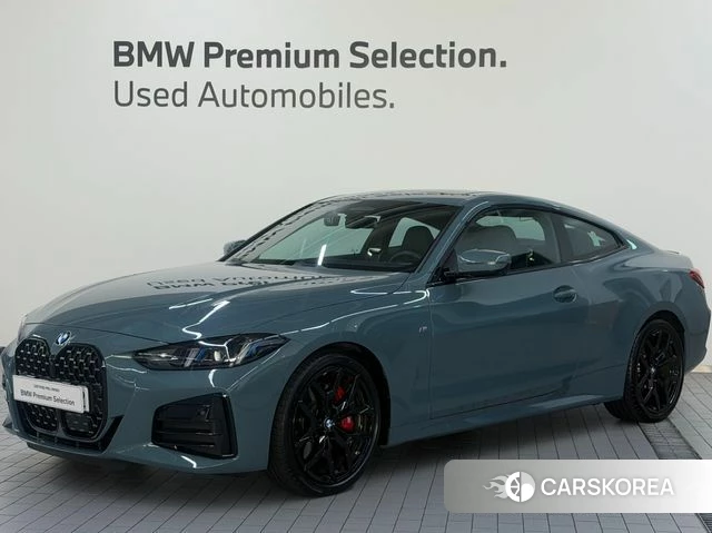 BMW 4 Series (G22) 2025 Небесно-голубой из Кореи