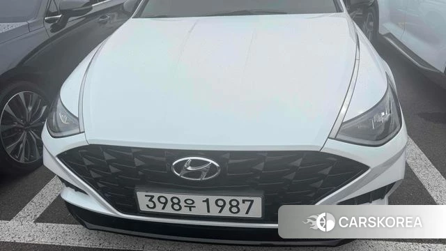 Hyundai Sonata (DN8) 2022 Белый из Кореи