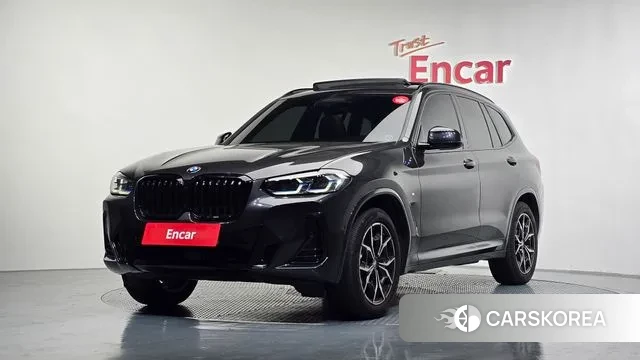 BMW X3 (G01) 2023 Черный из Кореи