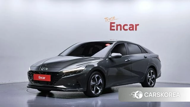 Hyundai Avante (CN7) 2021 Серый из Кореи