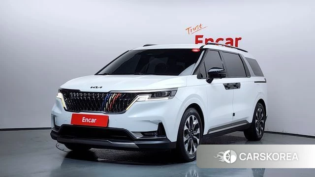 Kia Carnival 4th generation 2021 Белый из Кореи