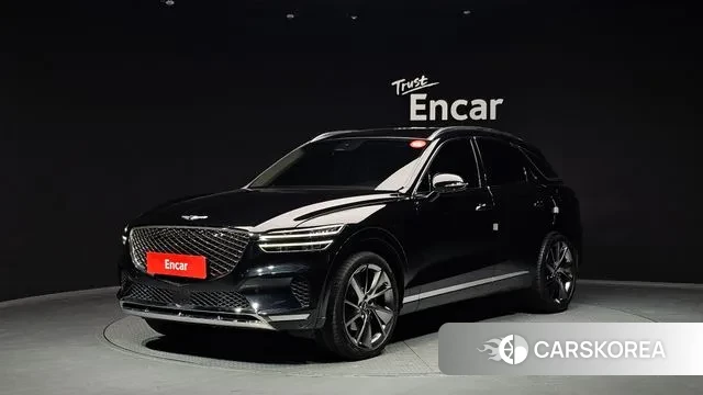 Genesis GV70 2021 Черный из Кореи