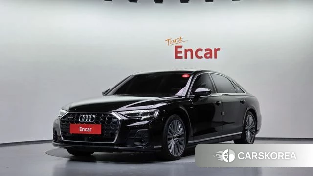 Audi A8 (D5) 2023 Черный из Кореи
